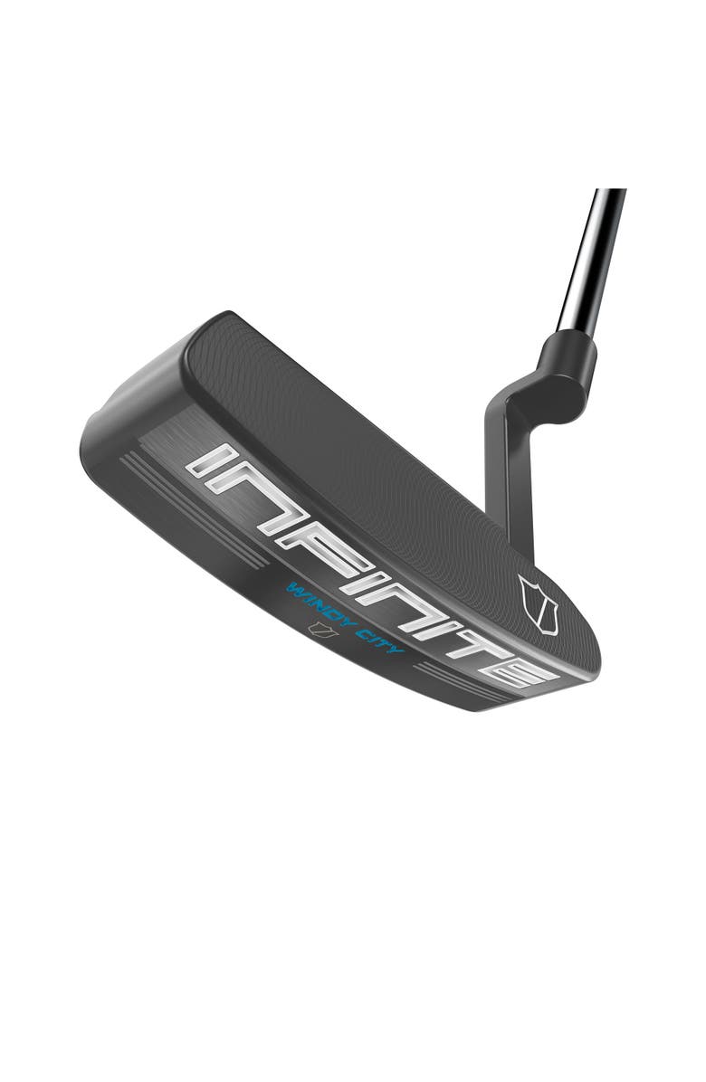 WILSON Infinite Womens Right Hand Putter - Windy City / 33in, Main, color, Black