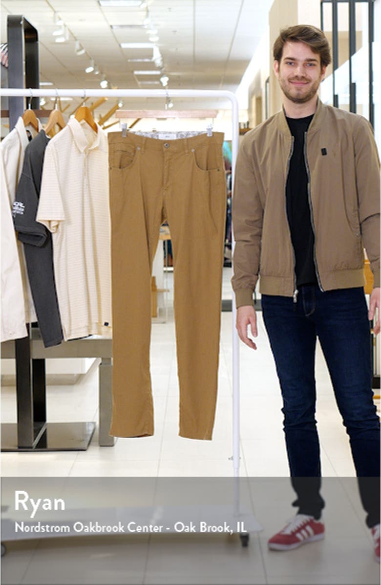 Cadiz Five-Pocket Straight Leg Linen & Cotton Pants, sales video thumbnail