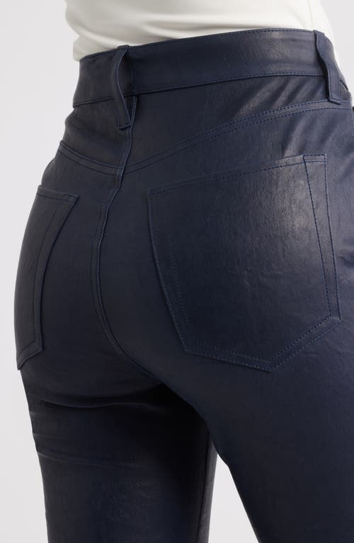 Shop Frame Le Reboot Crop Leather Pants