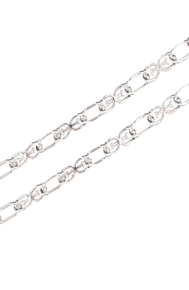 Sam Edelman Logo Chain Link Belt, Alternate, color, 