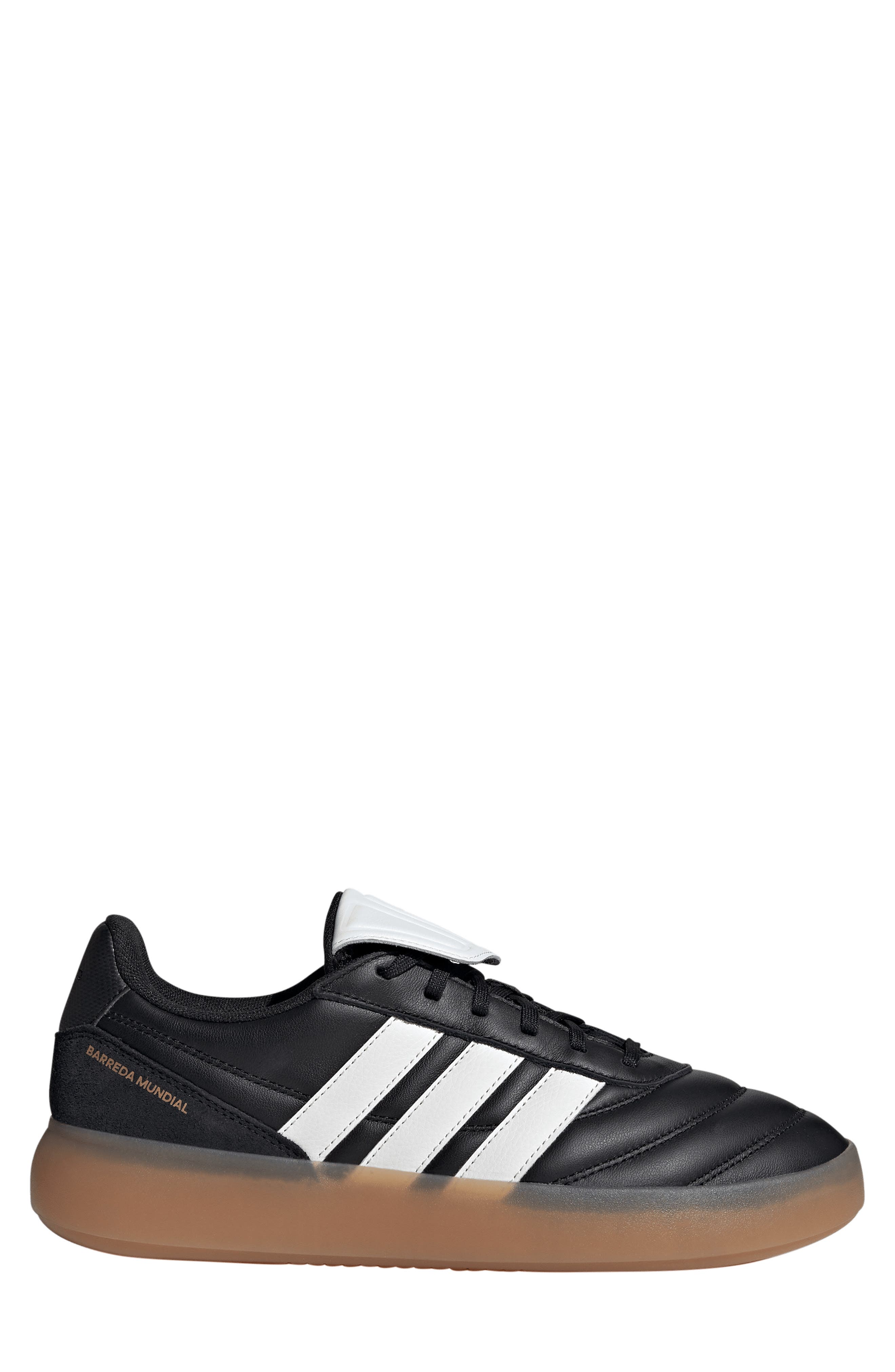 adidas Barreda Mundial Sneaker, Alternate, color, Core Black/ Core White/ Gum10