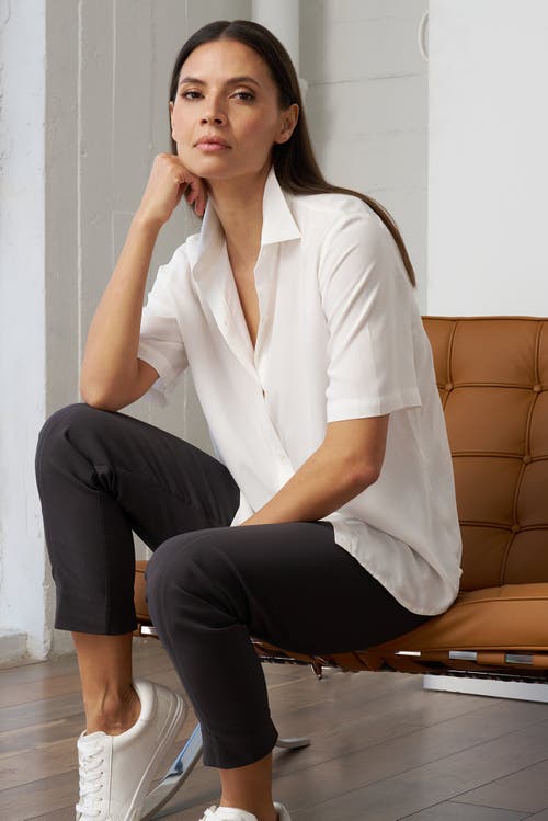 Franne Golde Easy Elbow-sleeve Lightweight Shirt