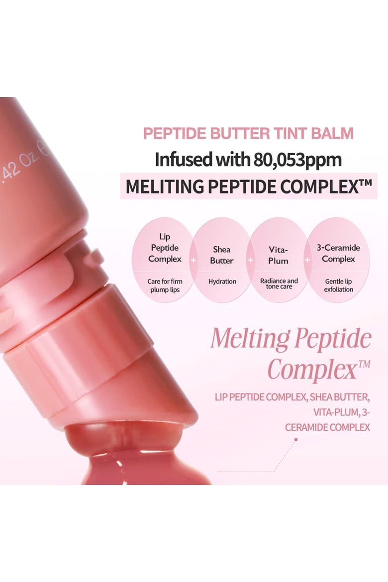 Peptide Butter Tint Balm, Alternate, color, 08 Cherry Up