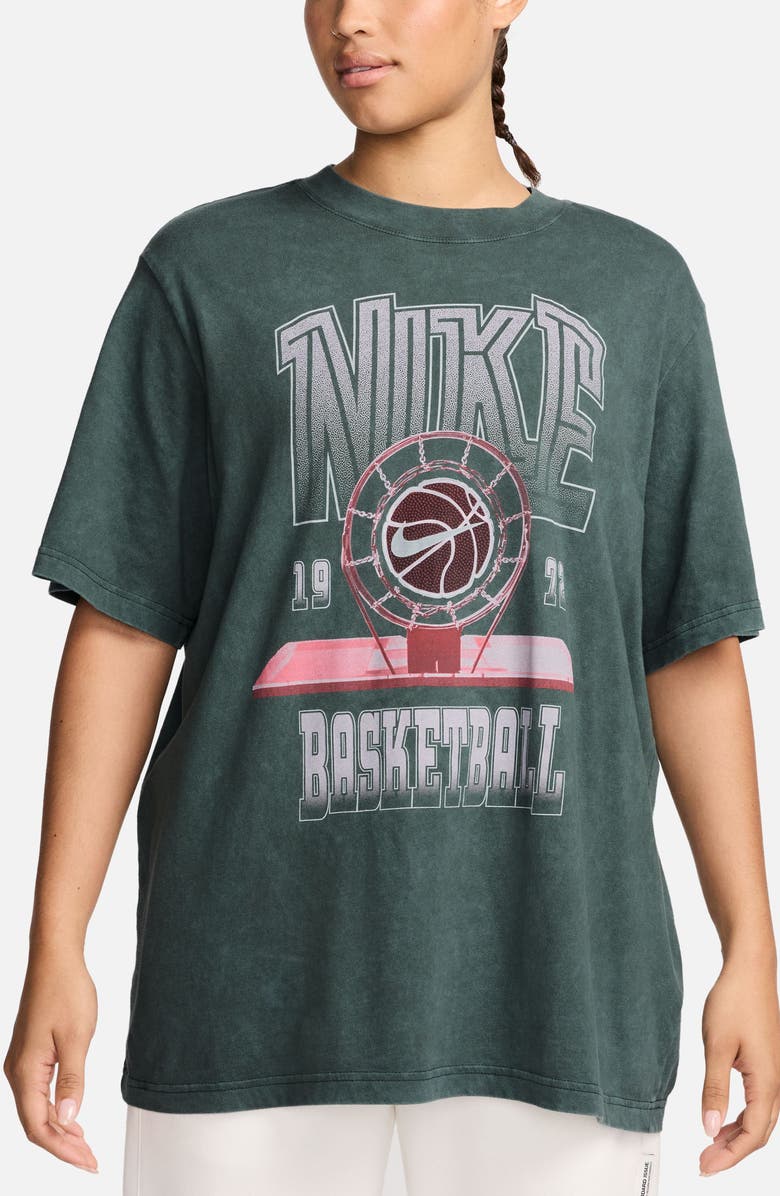 Nike Sportswear Oversize Basketball Graphic T-Shirt, Main, color, 