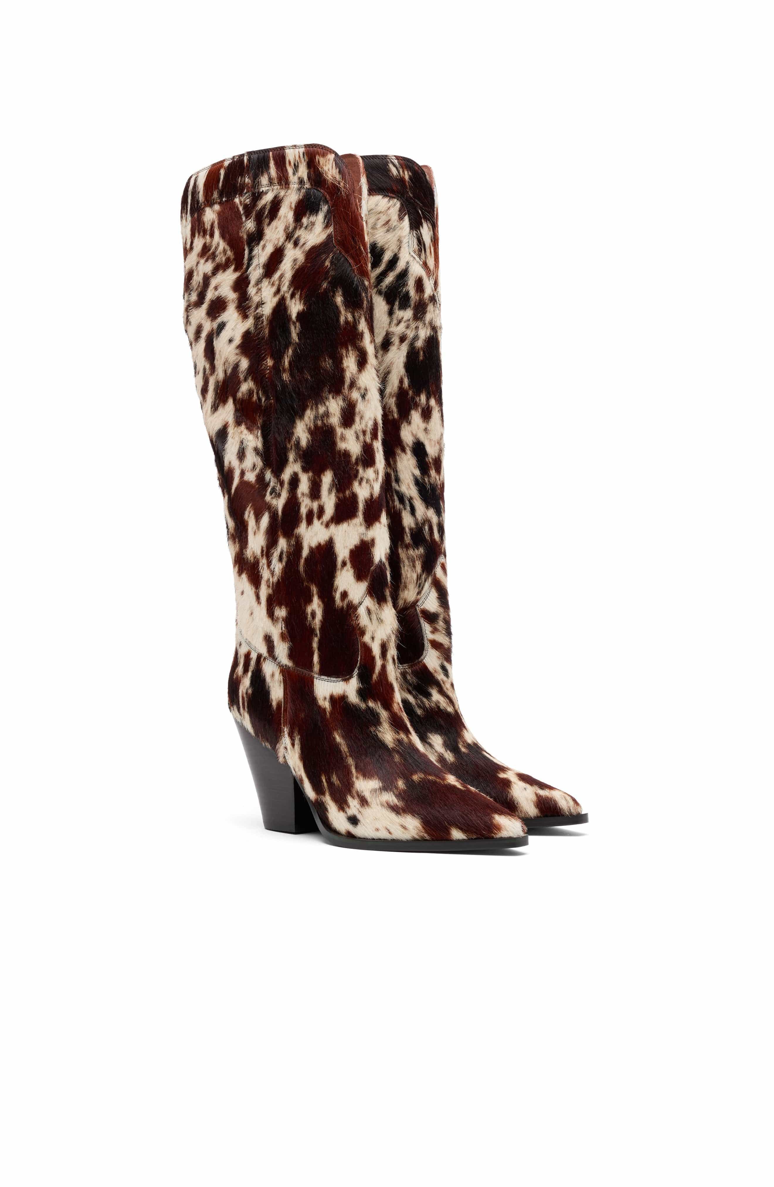 MARC NOLAN Belle Knee High Boots, Alternate, color, Dark Horse