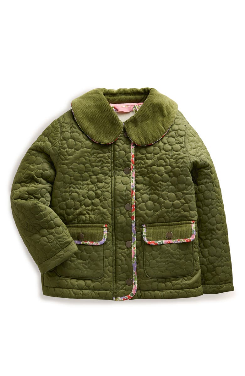 Mini Boden Kids' Classic Quilted Jacket, Main, color, 