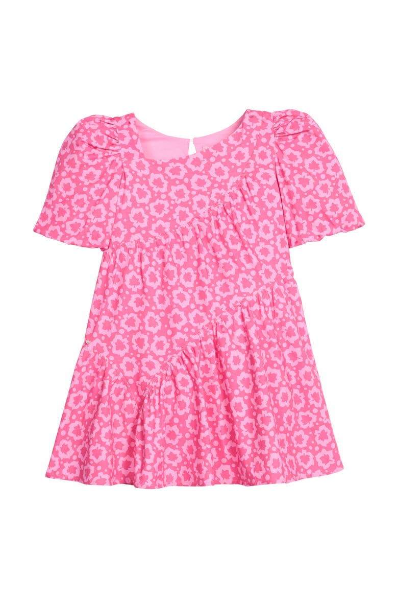 Kids' Asymmetrical Dress, Main, color, Maple Leaf