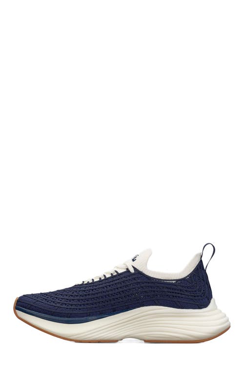 Apl Athletic Propulsion Labs Techloom Zipline Sneakers In Navy/ivory/gum