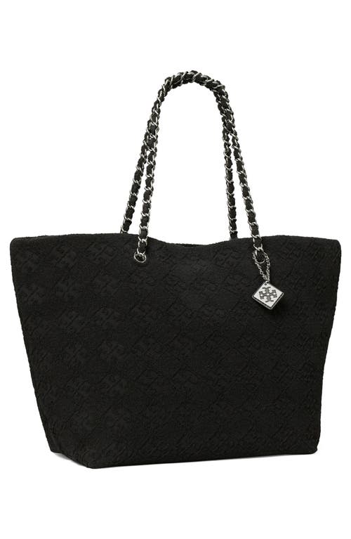 Tory Burch Ella Chain Shoulder Bags Black