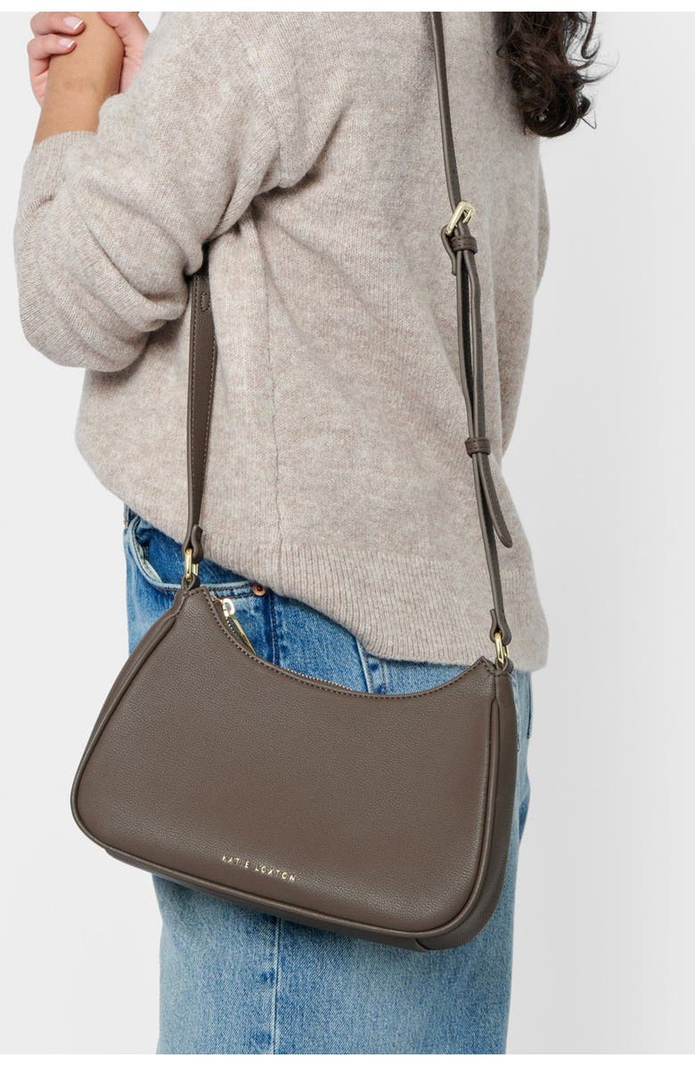 Katie Loxton Aria Scoop Crossbody Bag, Alternate, color, Mink