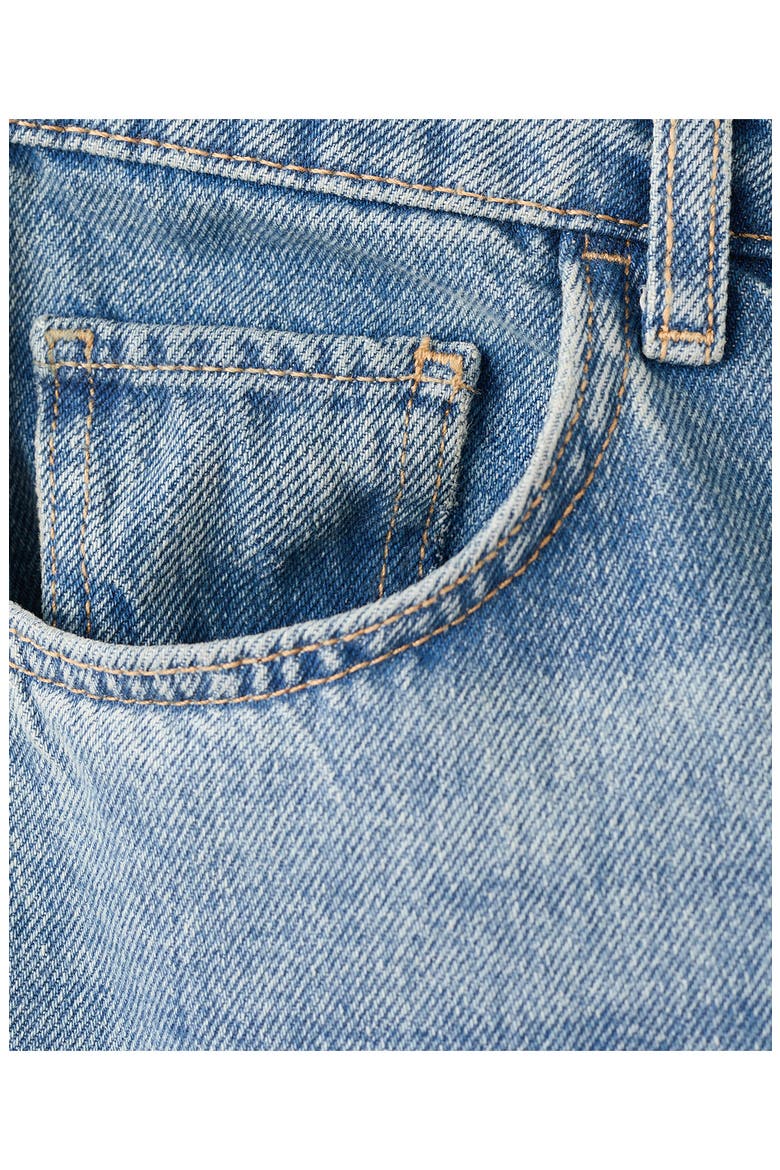 Straight Leg Jeans, Alternate, color, MEDIUM BLUE