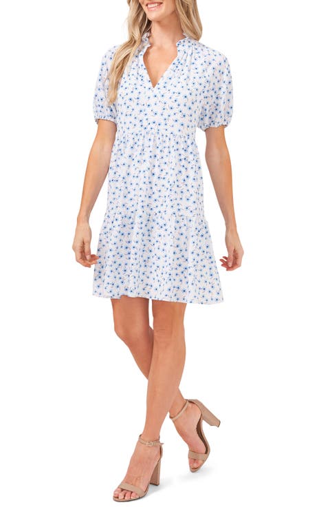 Puff Sleeve White Dresses | Nordstrom