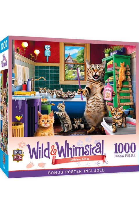 Bathtime Antics 1000 Piece Jigsaw Puzzle
