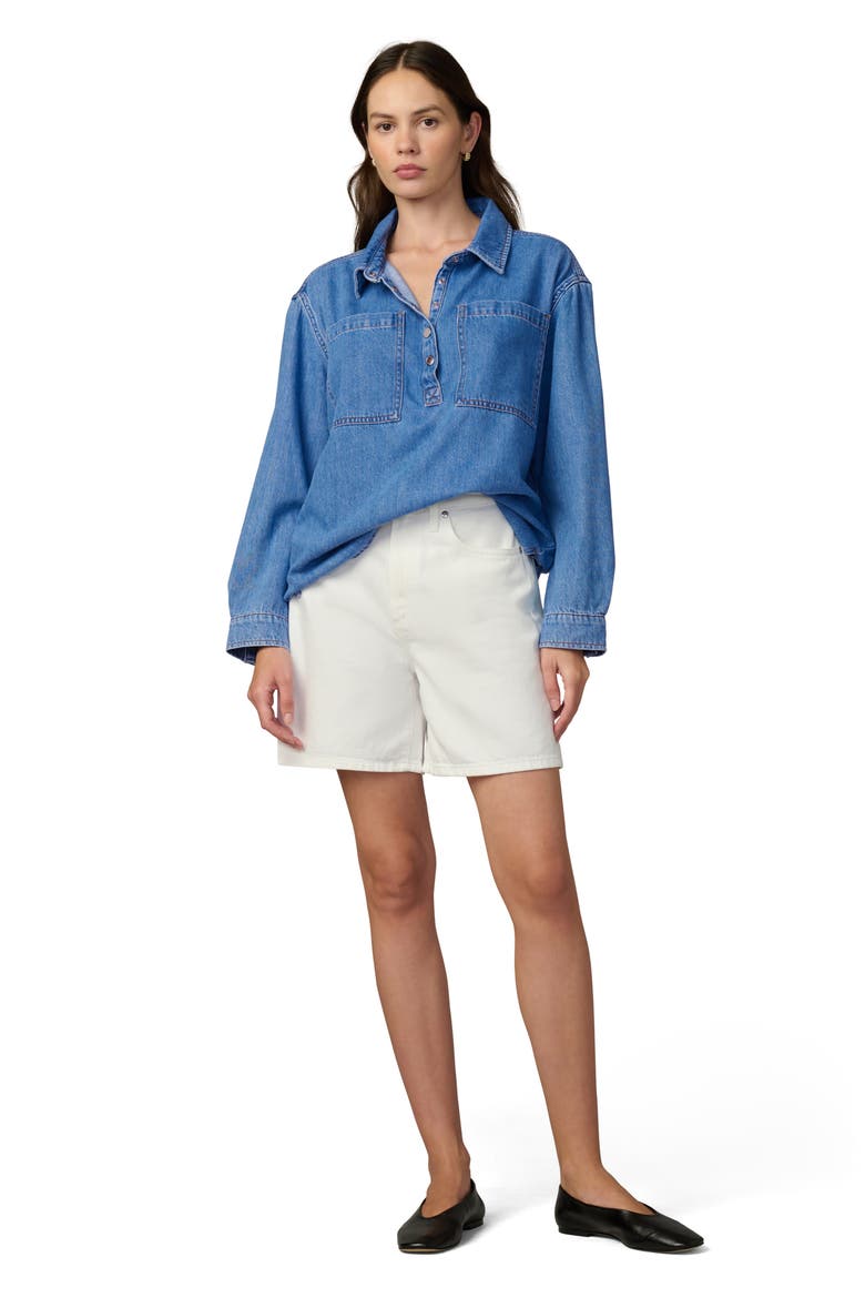 Easy Denim Popover Shirt, Alternate, color, NOTABLE