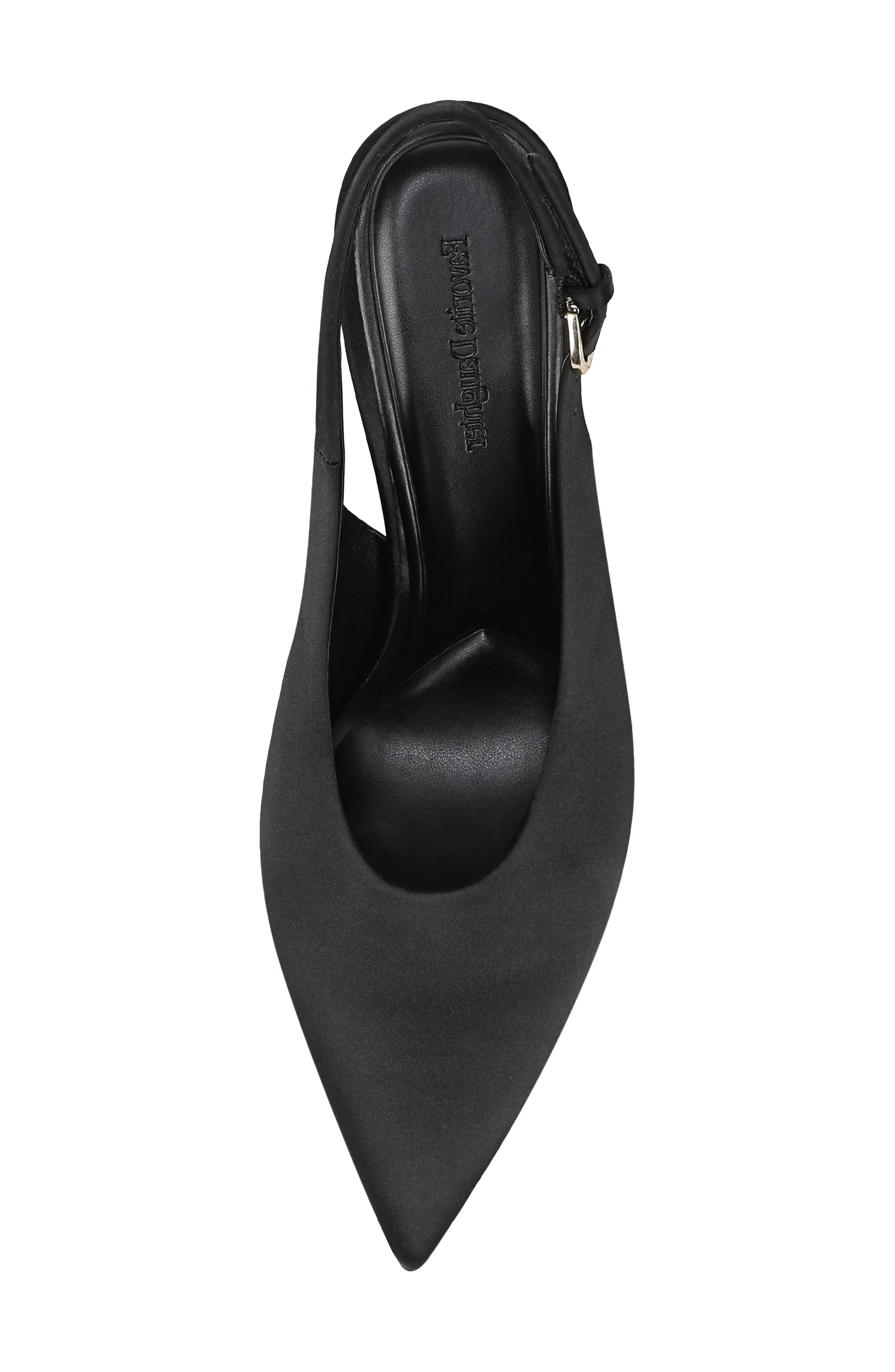 Favorite Daughter Remy Pointed Toe Slingback Sandal, Alternate, color, Black
