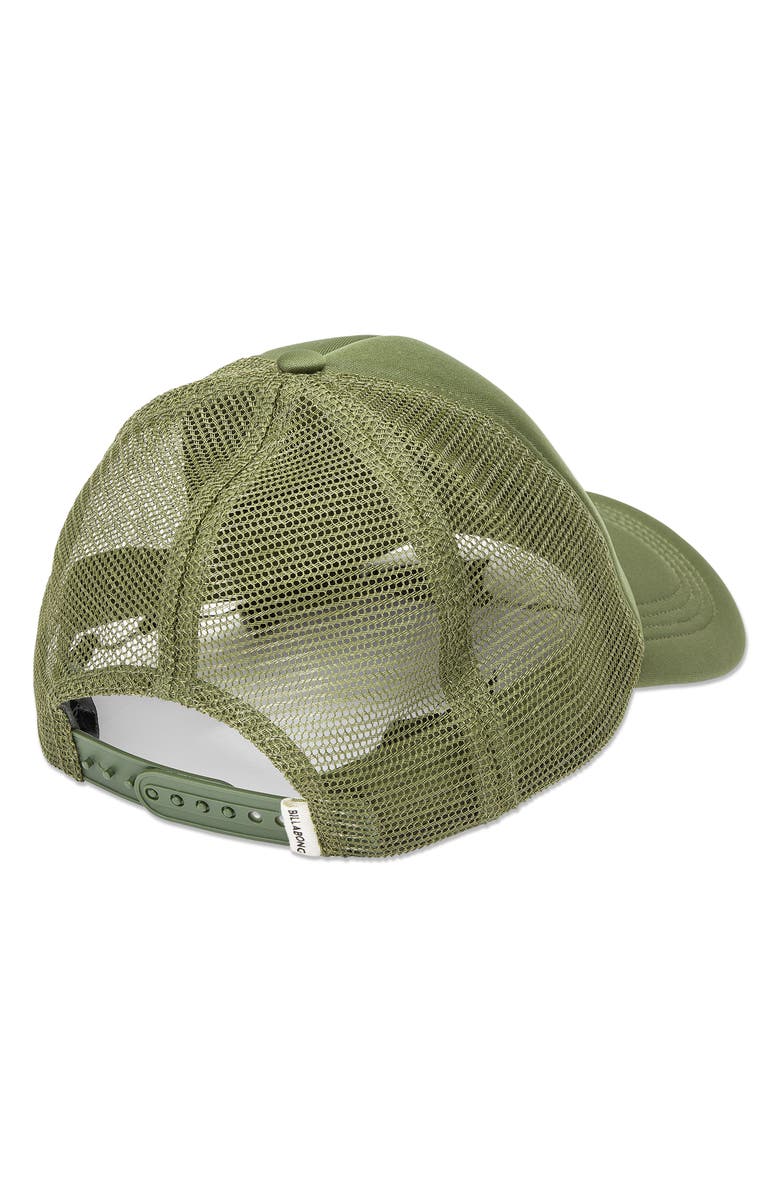 Billabong Across Waves Trucker Hat, Alternate, color, Luv Army