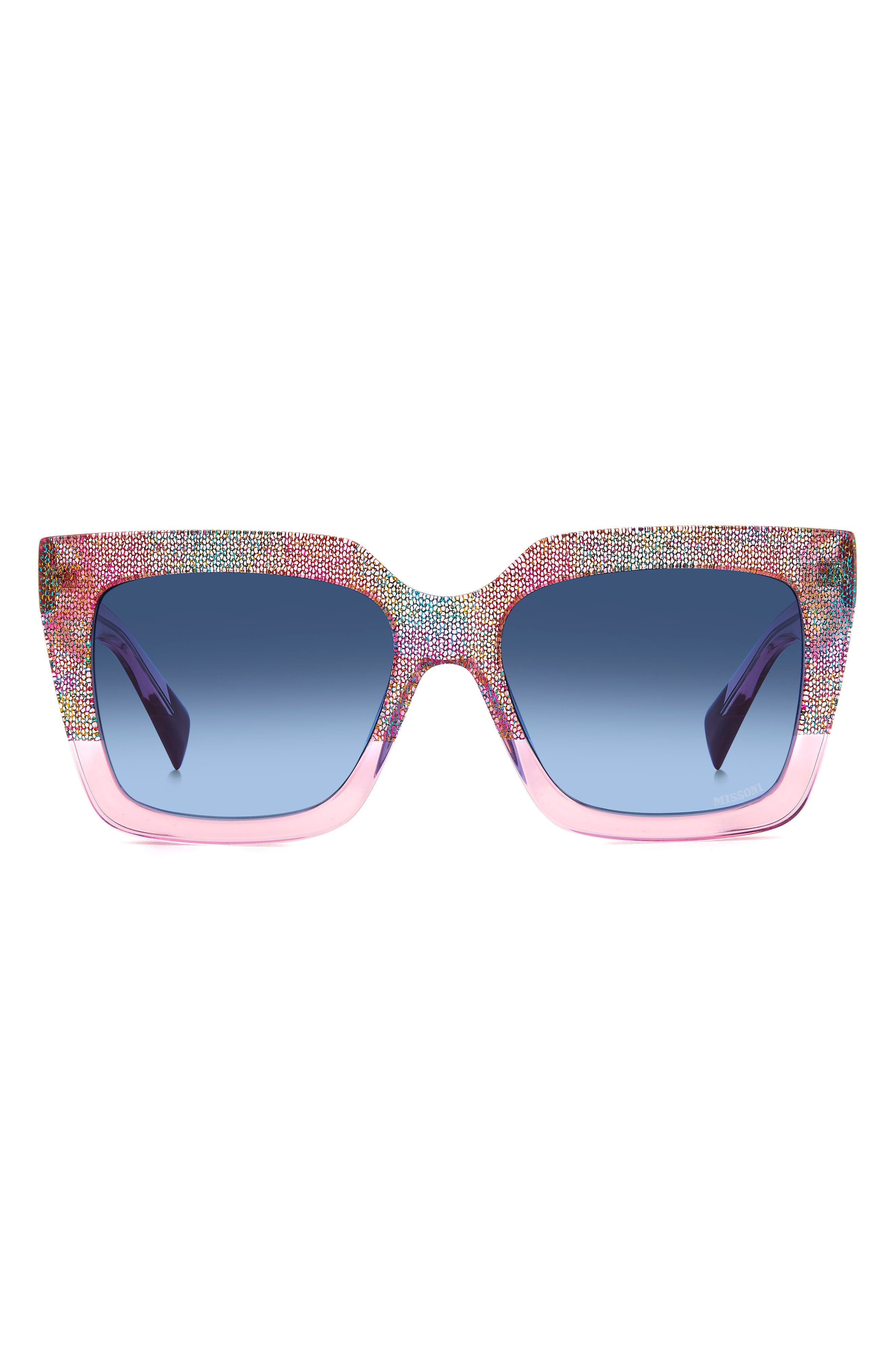 Missoni 55mm Square Sunglasses
