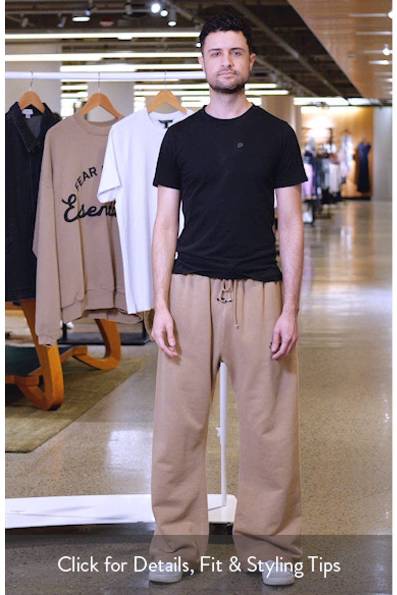 Classic Fit Training Logo Flare Leg Sweatpants video