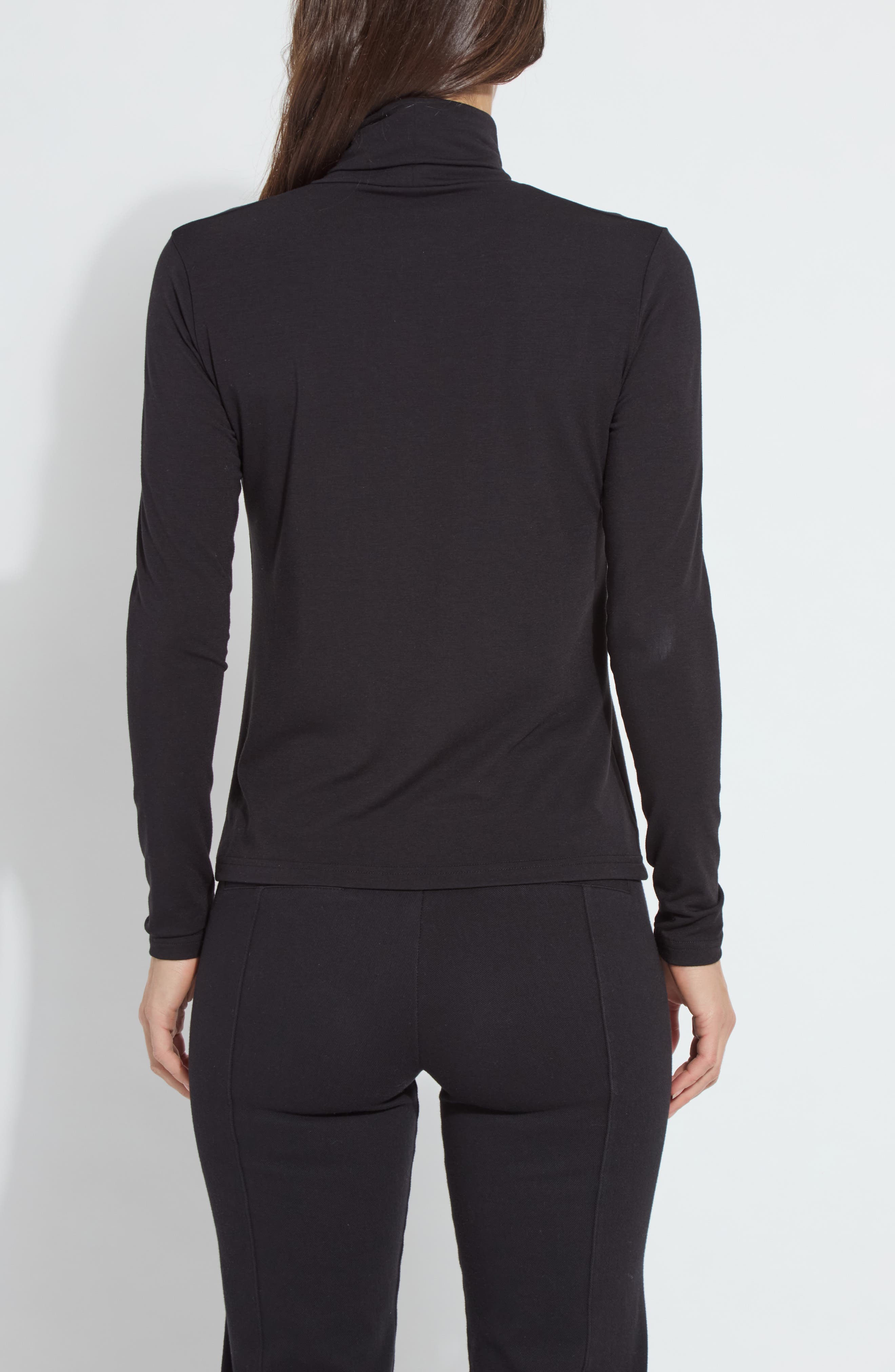'Lyssentials Essential Long Sleeve Turtleneck Top - image 2