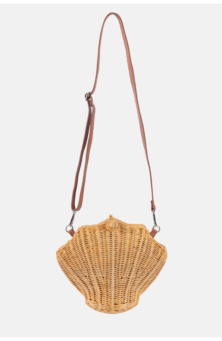 Jelavu Shelly Stone Crossbody Bag, Alternate, color, Natural