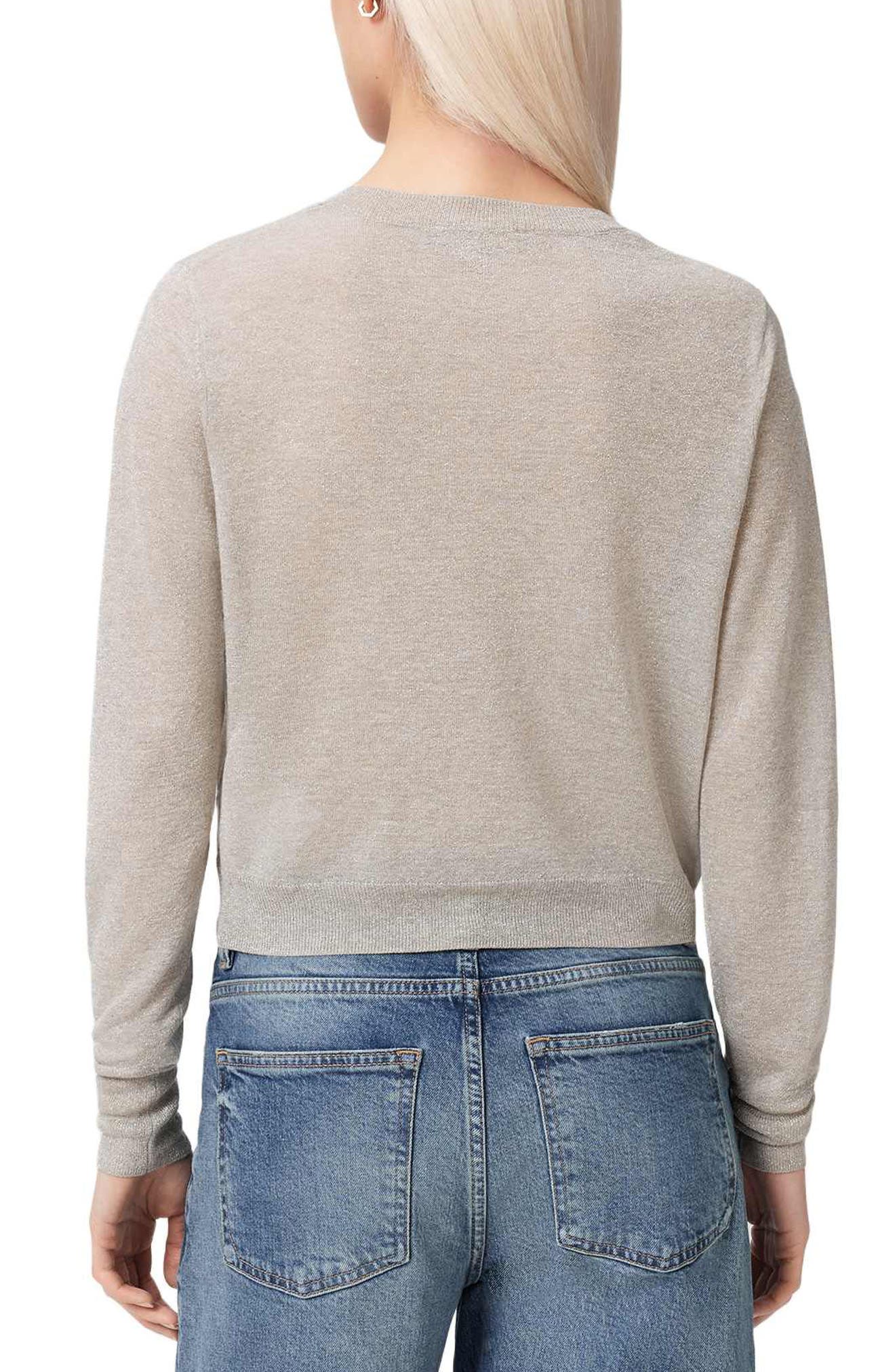 Deetz Metallic Punk Graphic Sweater - image 2