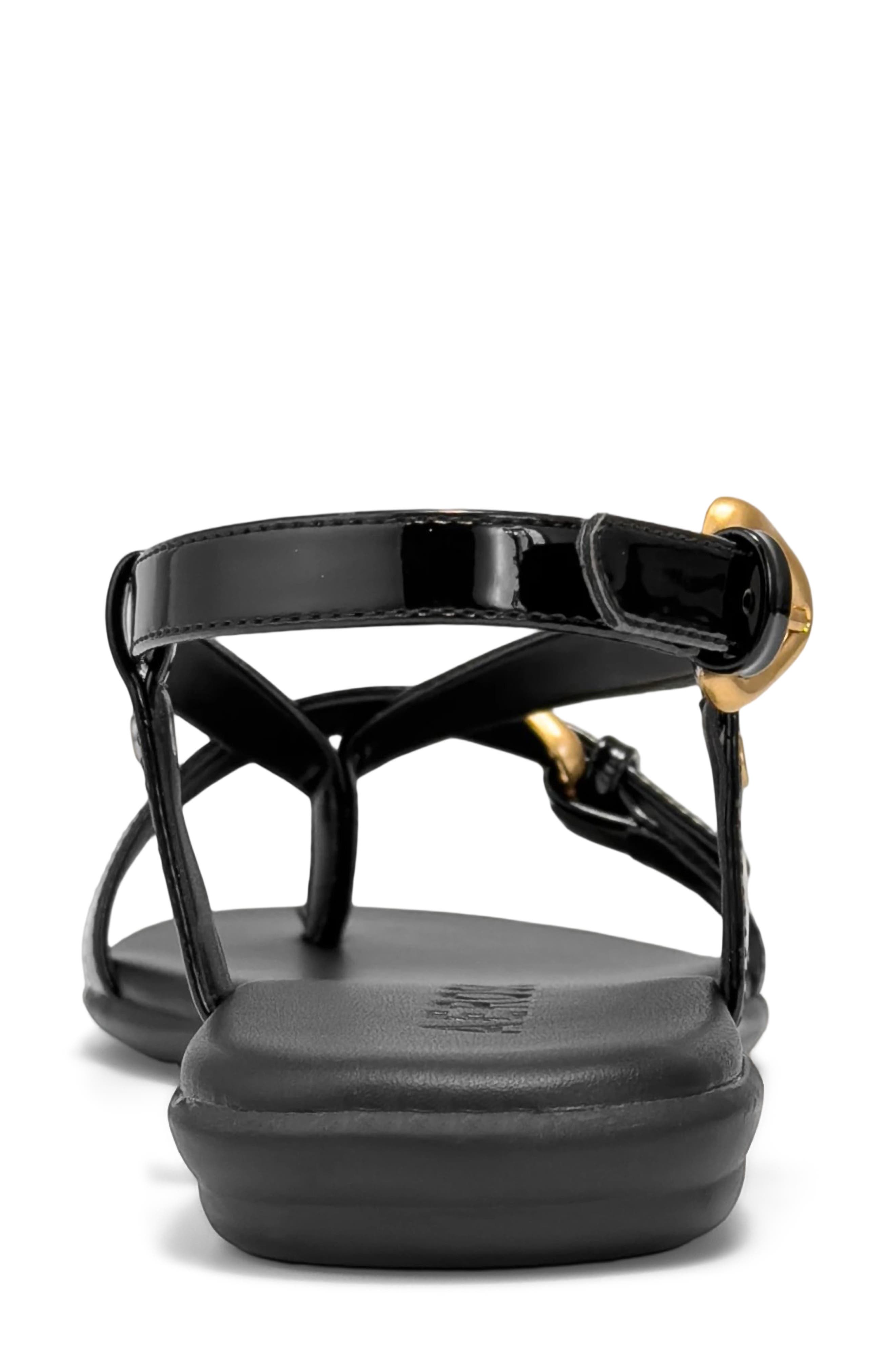 Aerosoles Iride Slingback Sandal, Alternate, color, Black Fx Patent