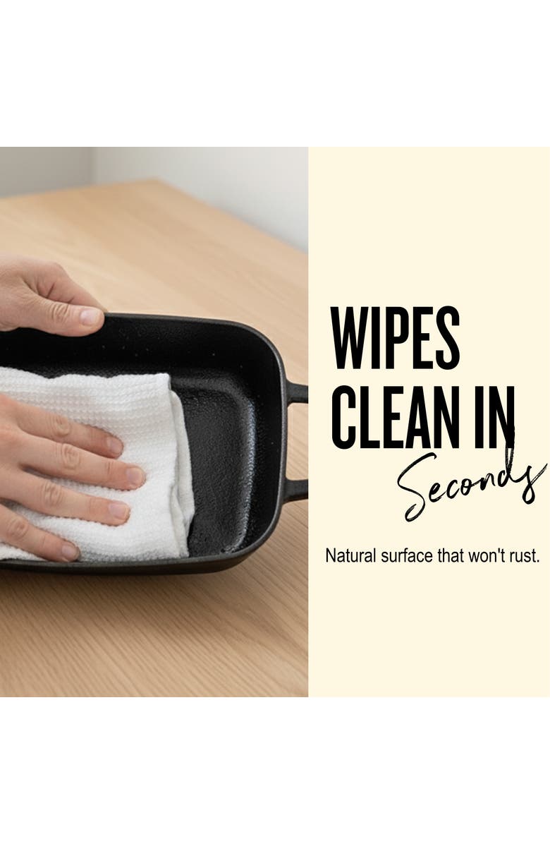 Alva Nori Enameled Cast Iron Backing Dish
Roasting Pan - 12x8, Alternate, color, Black