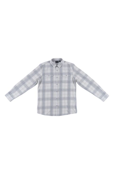 Plaid Long Sleeve Flannel Shirt