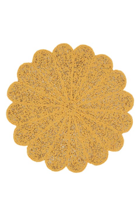Sunshine Beaded Placemat