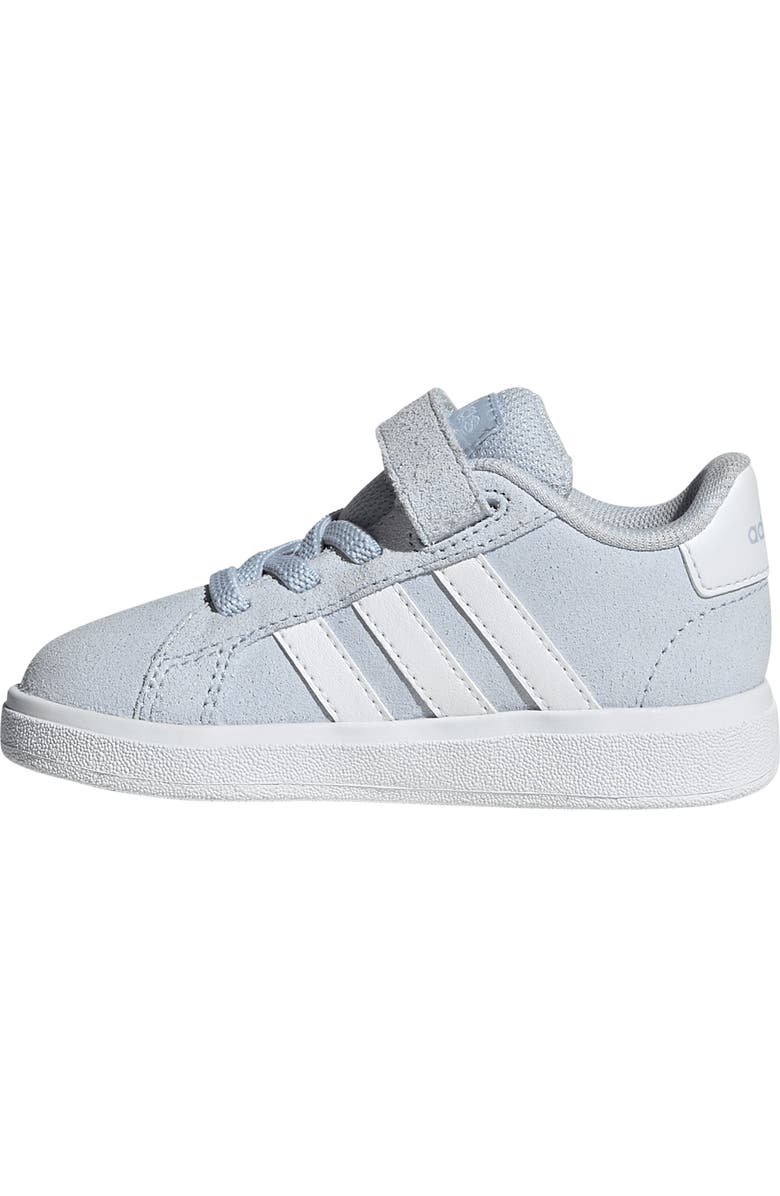 adidas Kids' Grand Court 2.0 Sneaker, Alternate, color, Crystal Sky/ Footwear White