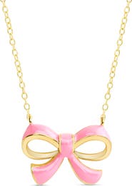 Lily Nily Bow Pendant Necklace