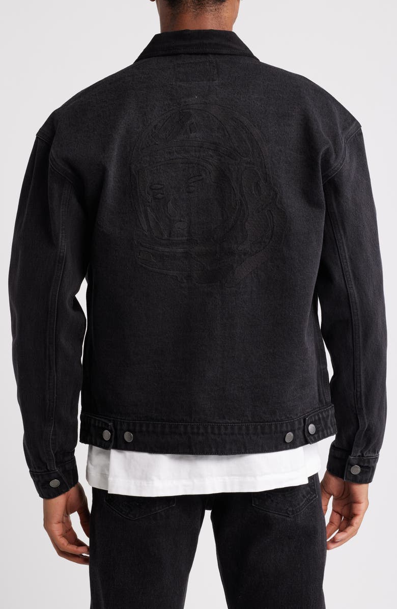 Billionaire Boys Club BB Mind Denim Trucker Jacket, Alternate, color, 