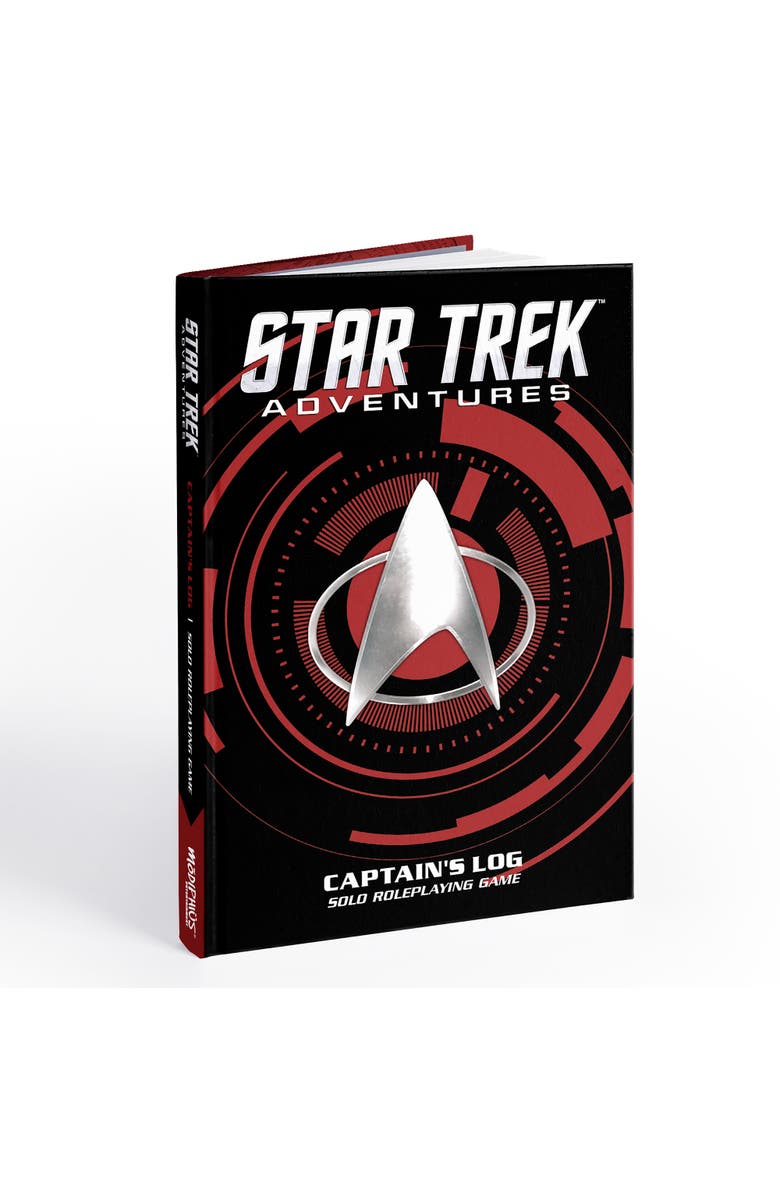 Modiphius Captain'S Log Solo Rpg Tng Delta Edition Hardcover Book, Main, color, 
