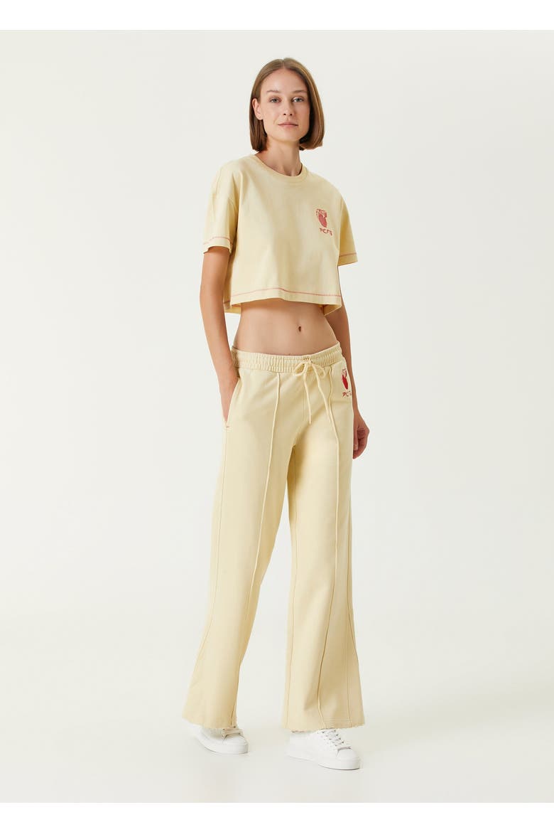 Cotton Destroyed Sweat Pant, Alternate, color, Chino Green