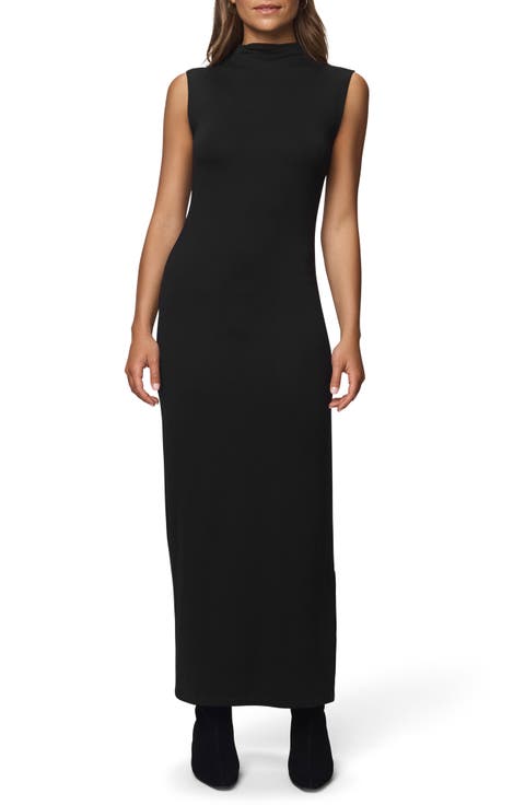 Supersoft Funnel Neck Body-Con Maxi Dress