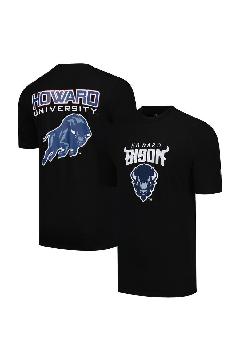 Men's FISLL Black Howard Bison Applique T-Shirt, Main, color, Black