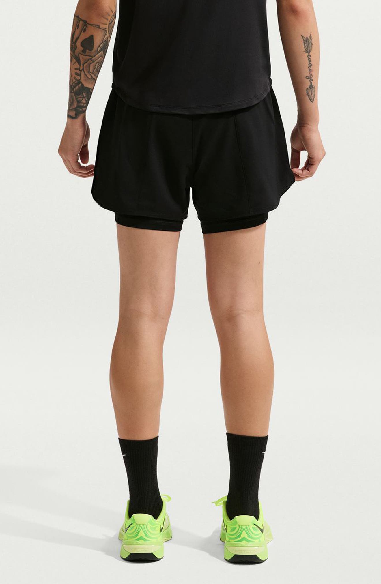 One Dri-FIT High-Waisted 3-Inch 2-in-1 Shorts - image 2