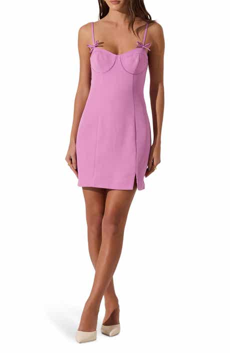 ASTR the Label Bow Detail Minidress
