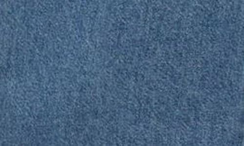Mango Fleur Tie Waist Denim Jumpsuit In Medium Blue