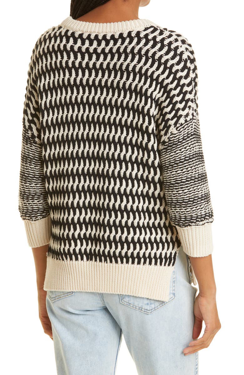 rag & bone Quinn Cotton & Cashmere Sweater, Alternate, color, 