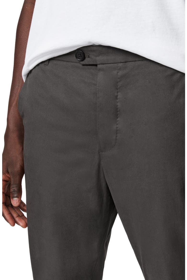 Kato Crop Cotton Pants, Alternate, color, SMOKE GREEN