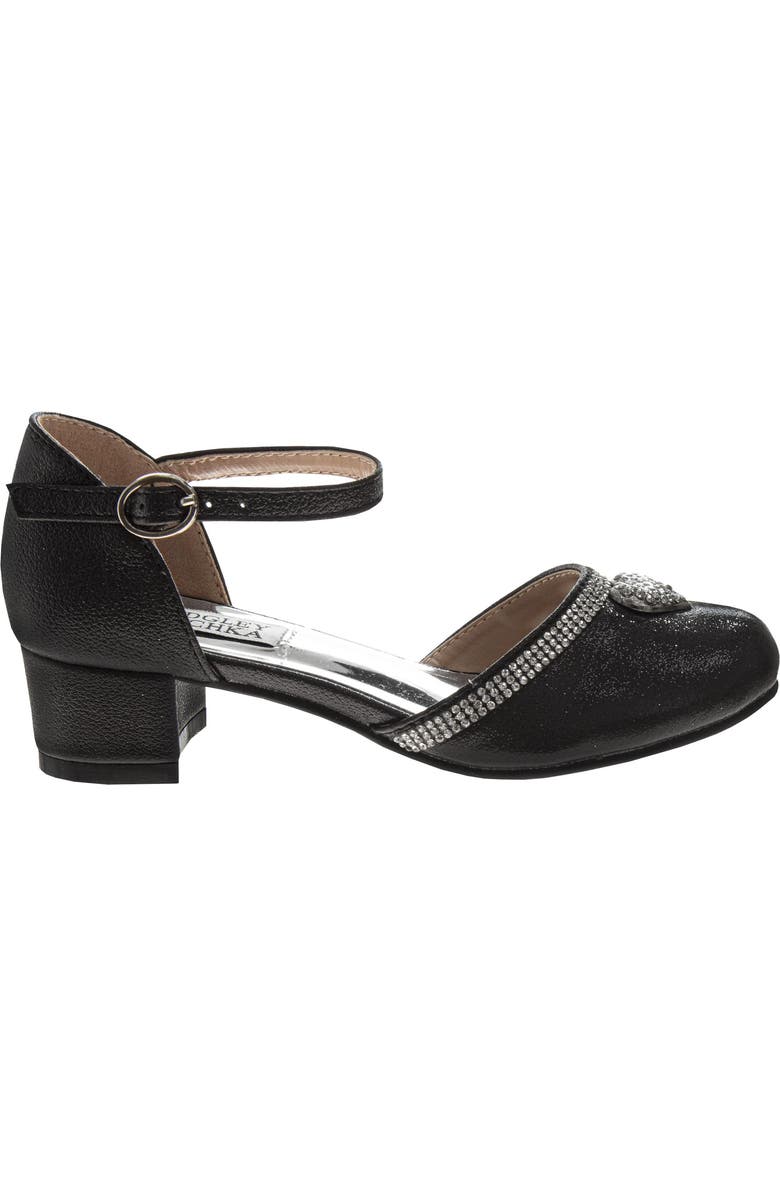 BADGLEY MISCHKA Low Heeled Dress Shoes Girls' Elegant Stylish Formal Wear, Alternate, color,