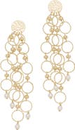 Ramy Brook Lila Beaded Chandelier Earrings