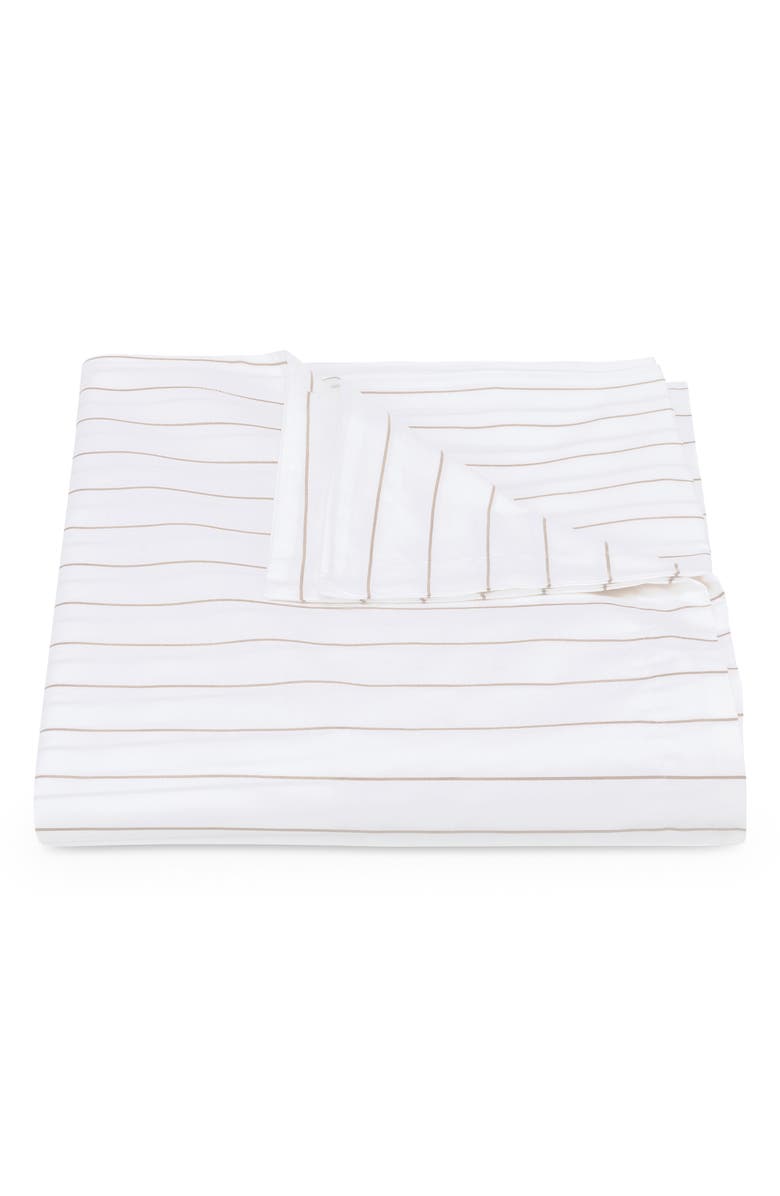 Matouk Amalfi Duvet Cover, Main, color, Dune
