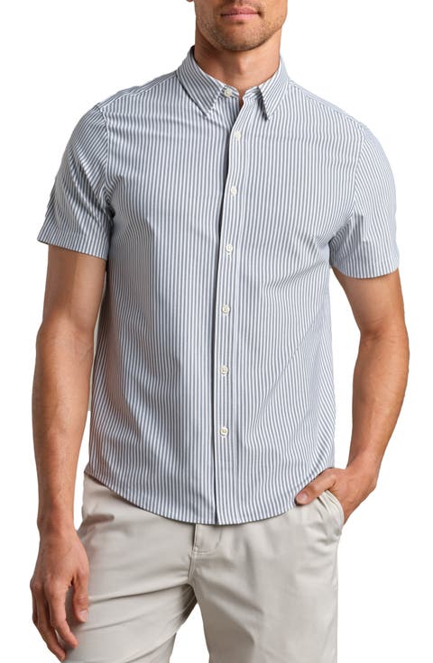 Commuter Short Sleeve Performance Button-Down Shirt