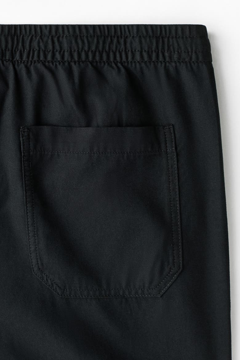 Relaxed Fit Trousers, Alternate, color, Black
