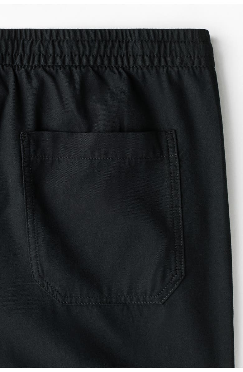H&M Relaxed-fit pants, Alternate, color, Black