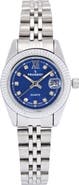 Peugeot Luxury Small Face Fluted Bezel Bracelet Watch- 25MM