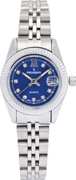 Peugeot Luxury Small Face Fluted Bezel Bracelet Watch- 25MM
