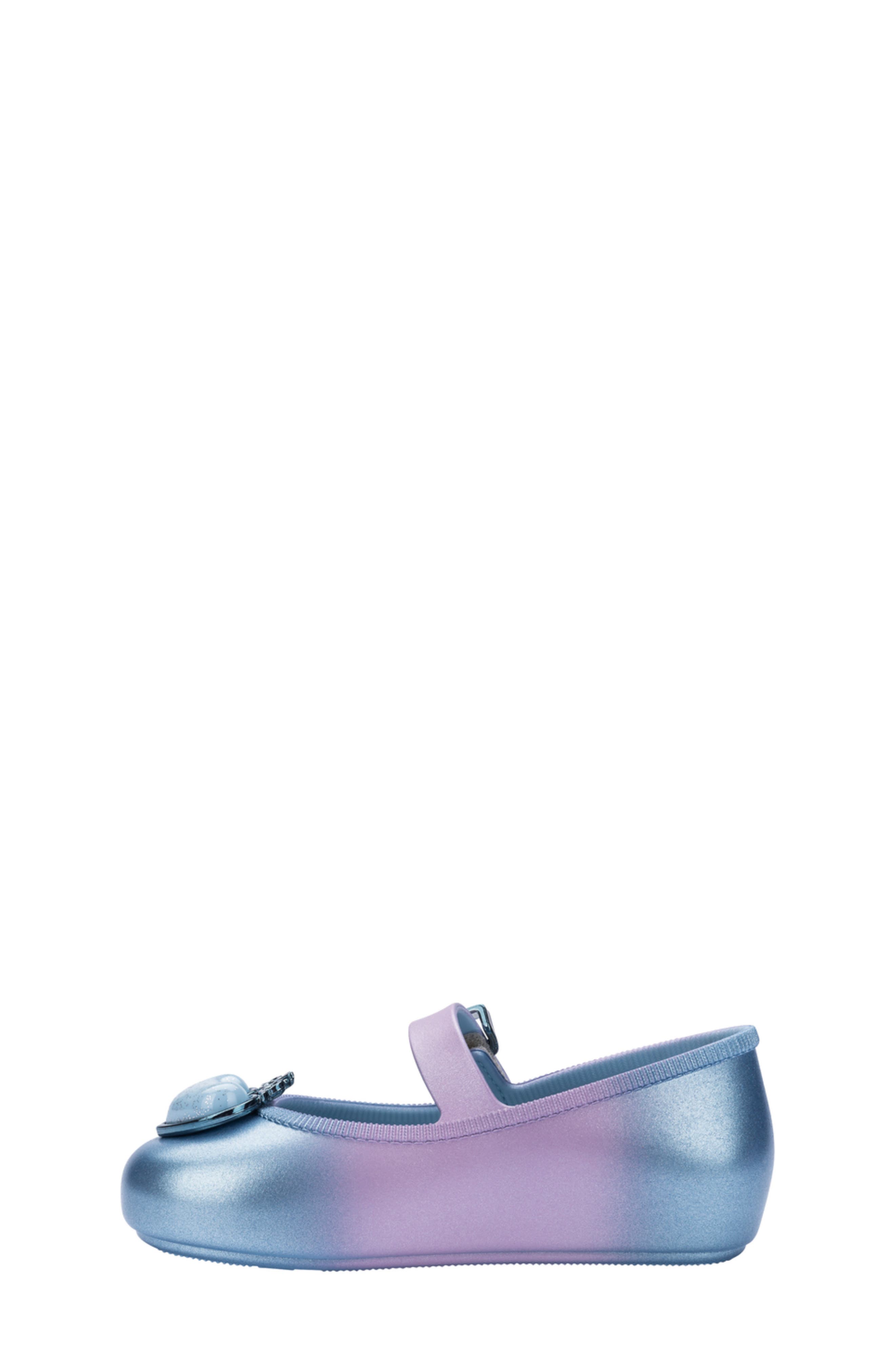 Kids' Soft Ballerina Mary Jane, Alternate, color, METALLIC BLUE